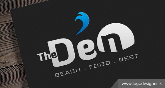 The Den Restaurant Logo designed by logodesigner.lk Sri Lanka