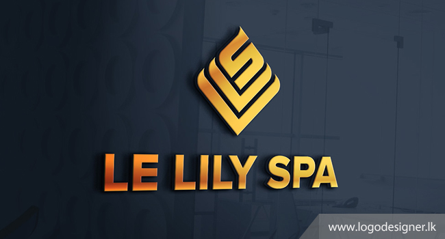 Le Lily Spa Logo designed by logodesigner.lk Sri Lanka
