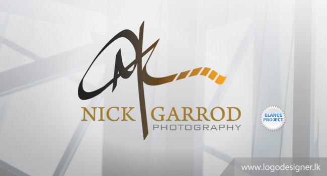Nick Garrod Photograpy logo designed by logodesigner.lk Sri Lanka