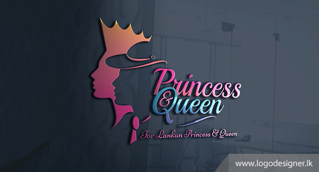 Princess and Queen Logo designed by logodesigner.lk Sri Lanka